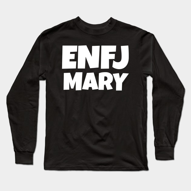 Personalized ENFJ Personality type Long Sleeve T-Shirt by WorkMemes